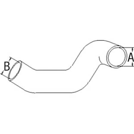 Aftermarket Dry Air Cleaner Hose Fits John Deere 820 830 930 1020 1030 1130 1530 2040 L29374